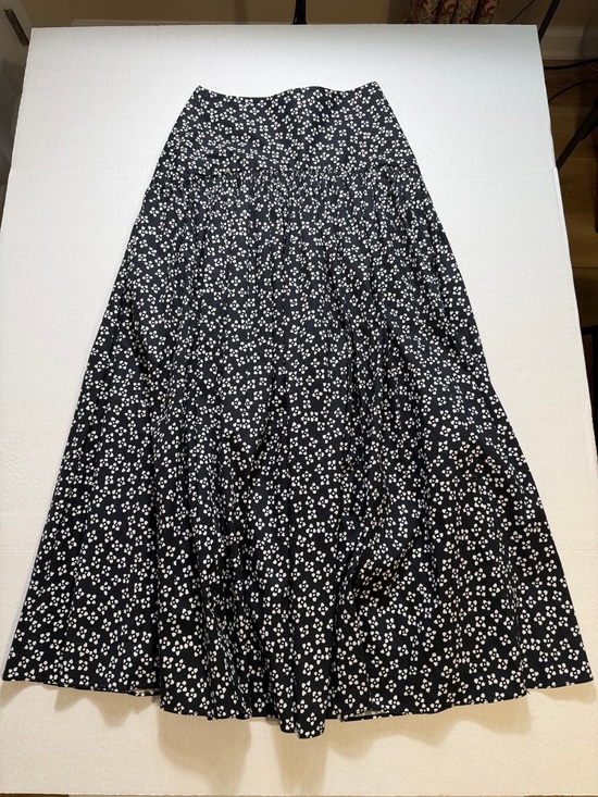 STAUD Dresses & Skirts - STAUD Procida Skirt Black Woodblock Floral